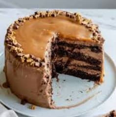 Chocolate Caramel Cake