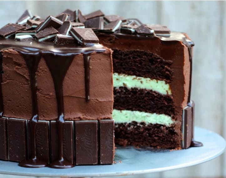 Chocolate Mint Cake